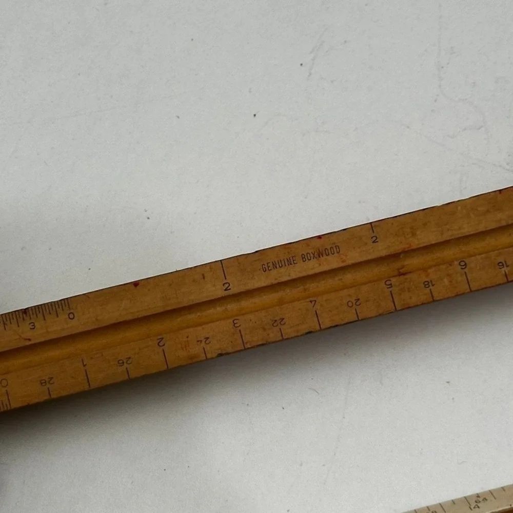 Vintage Pickett Dietzgen ExcelloTriangular Scale Ruler Lot of 3 Architects